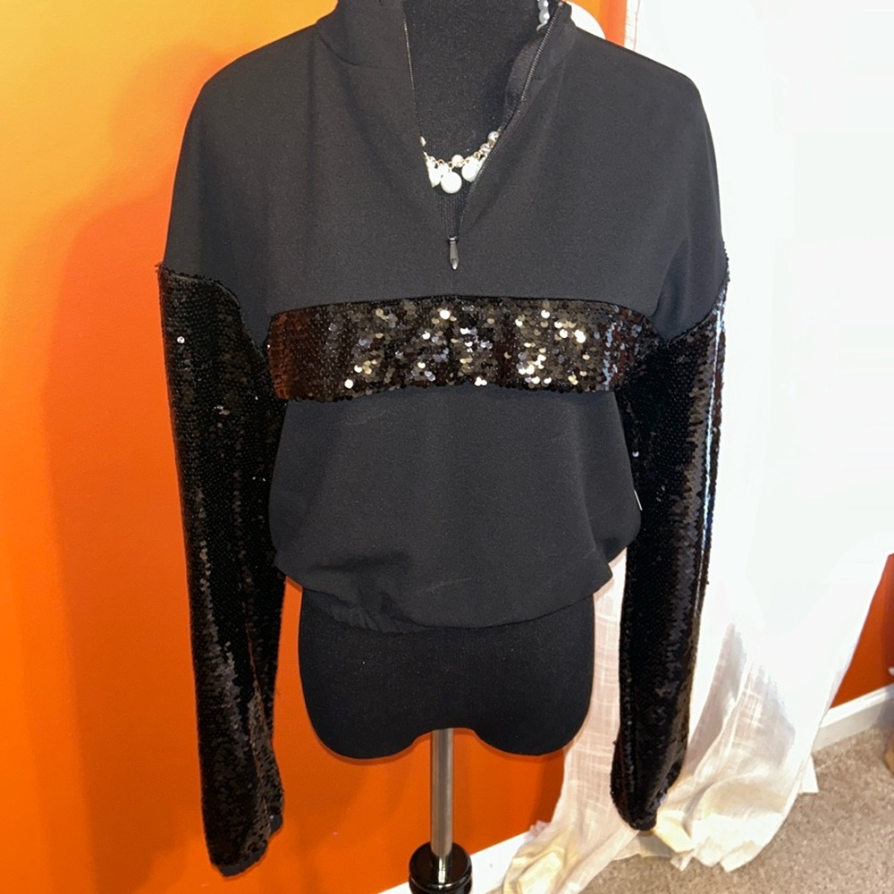 Sequin top